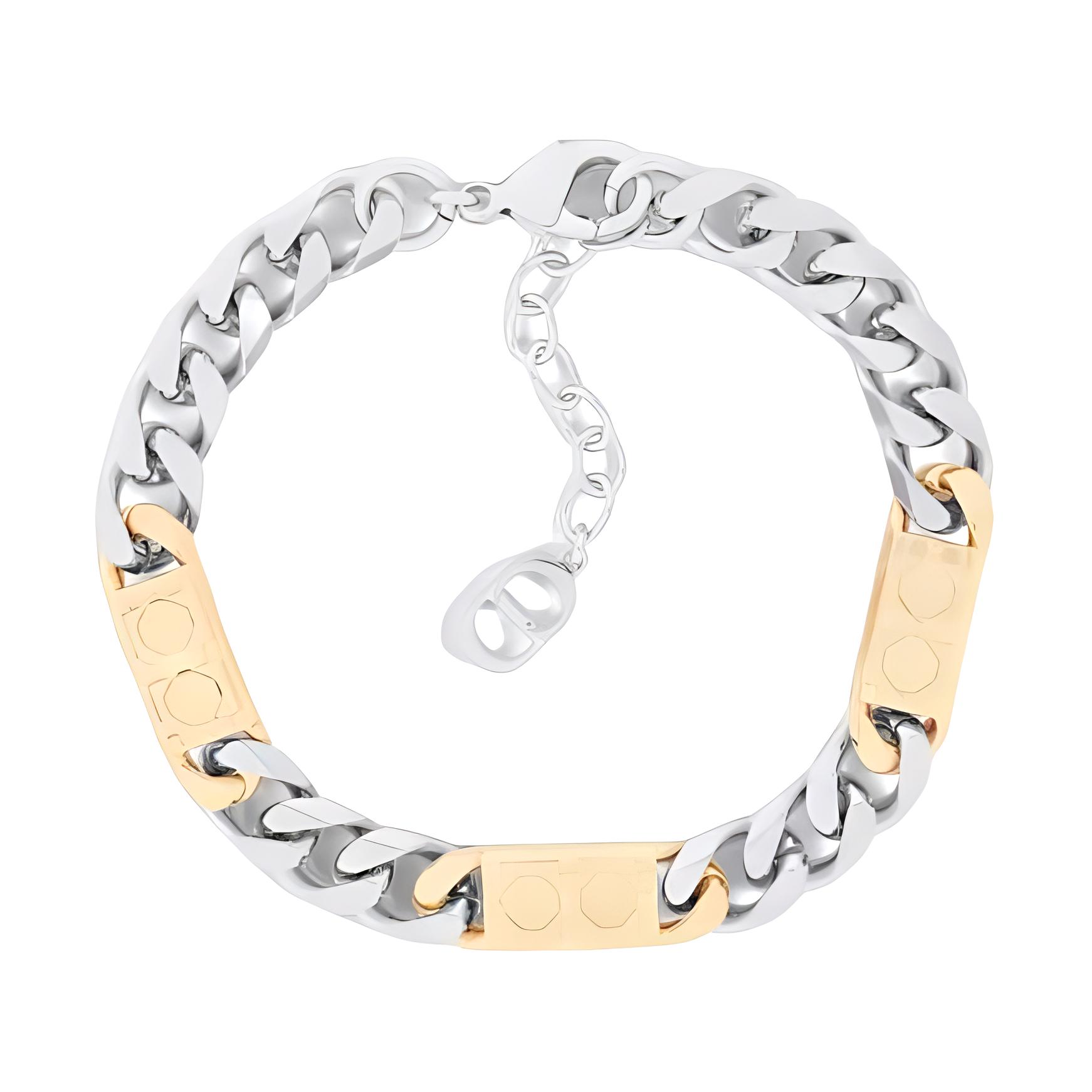 

Dior Logo Bracelet Women bracelet Silver B2531HOMMT-D012 TU,Silver