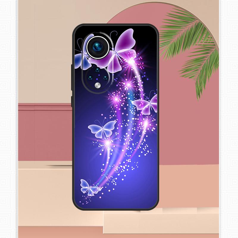 Colorful Butterfly Case For Honor Magic 5 6 7 8 Pro Honor 400 Lite 200 X9c X9b X9a X8b X8a X8c 50 70 90 Cover
