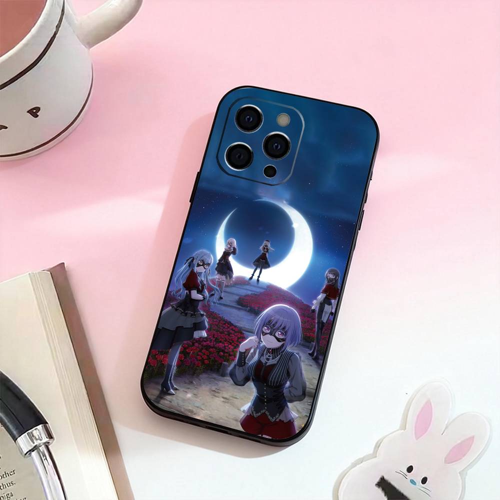

B-Bang Dream Anime A-Ave Mujica Phone Case Silicone Soft For IPhone 17,16,15,14,13,12,11,XS,Plus Pro Max iPhone15pro