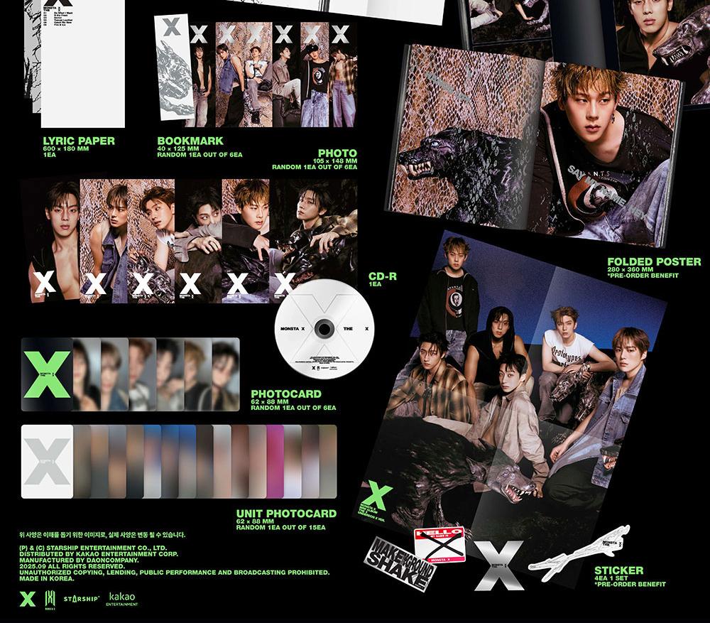 [POB] MONSTA X [THE X] 13. MINI-ALBUM (2. Sep. 2025)