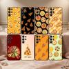 Leckeres P-Pizza C-Käse Handyhülle Für Samsung S26,S25,24,23,22,30,21,10,9,Ultra,Plus,Lite,FE Weiche Schwarze Hülle
