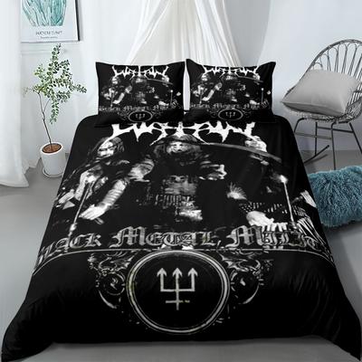 Watain Band Duvet Cover Set Eu Single Double King Us Twin Full Queen Size  Bedclothes