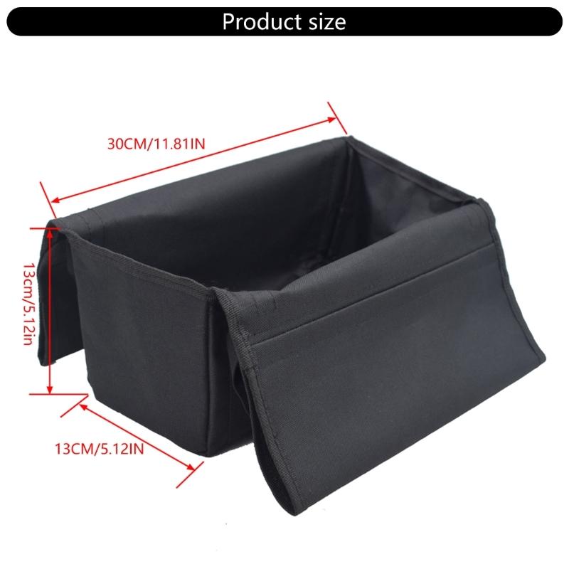 Small Ladder Mounted Storage Pouch Heavy Duty Construction Ladder Tool Holder for Home Repairs & DIY Projects Use