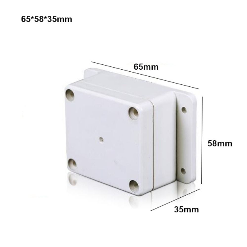 ABS Kunststoff Projektgehäuse Boxen Weiß Schwarz Gehäuse Instrumentenkoffer Elektronikzubehör