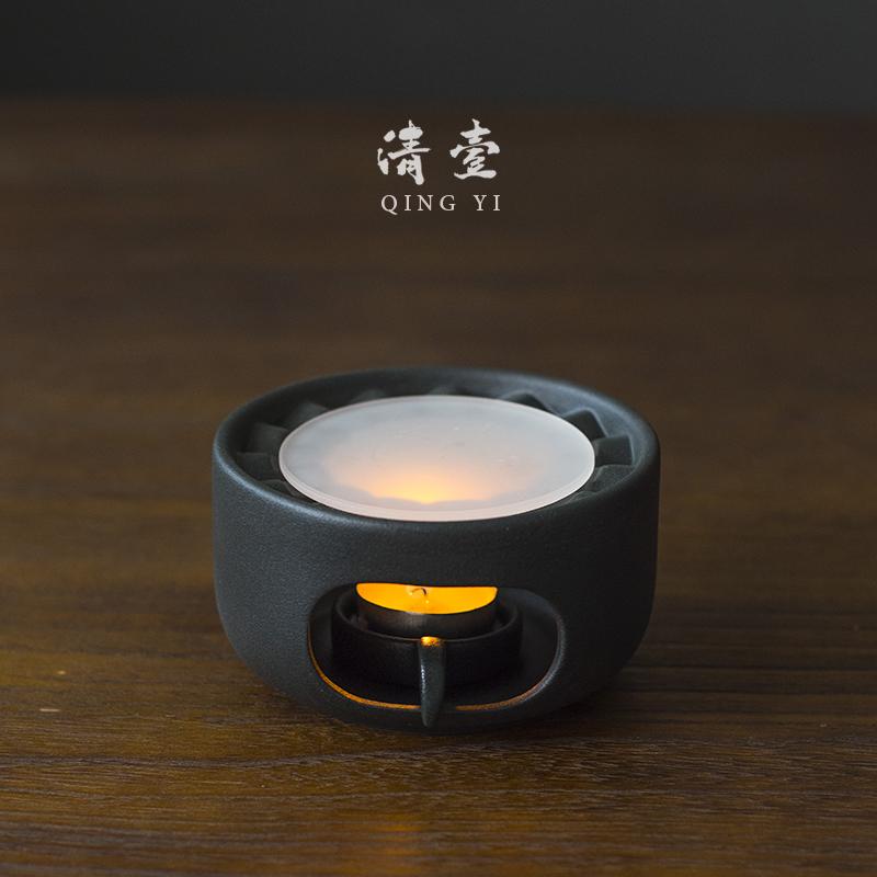 Candle Heated Teapot Base Japanese-style Tea Warming Stove Tea Warmer Ceramic Warmer