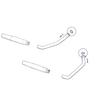 Excavator Exhaust Gasket 1966-1984 Big Twin OEM 65834-68C Harley Muffler Exhaust [PART