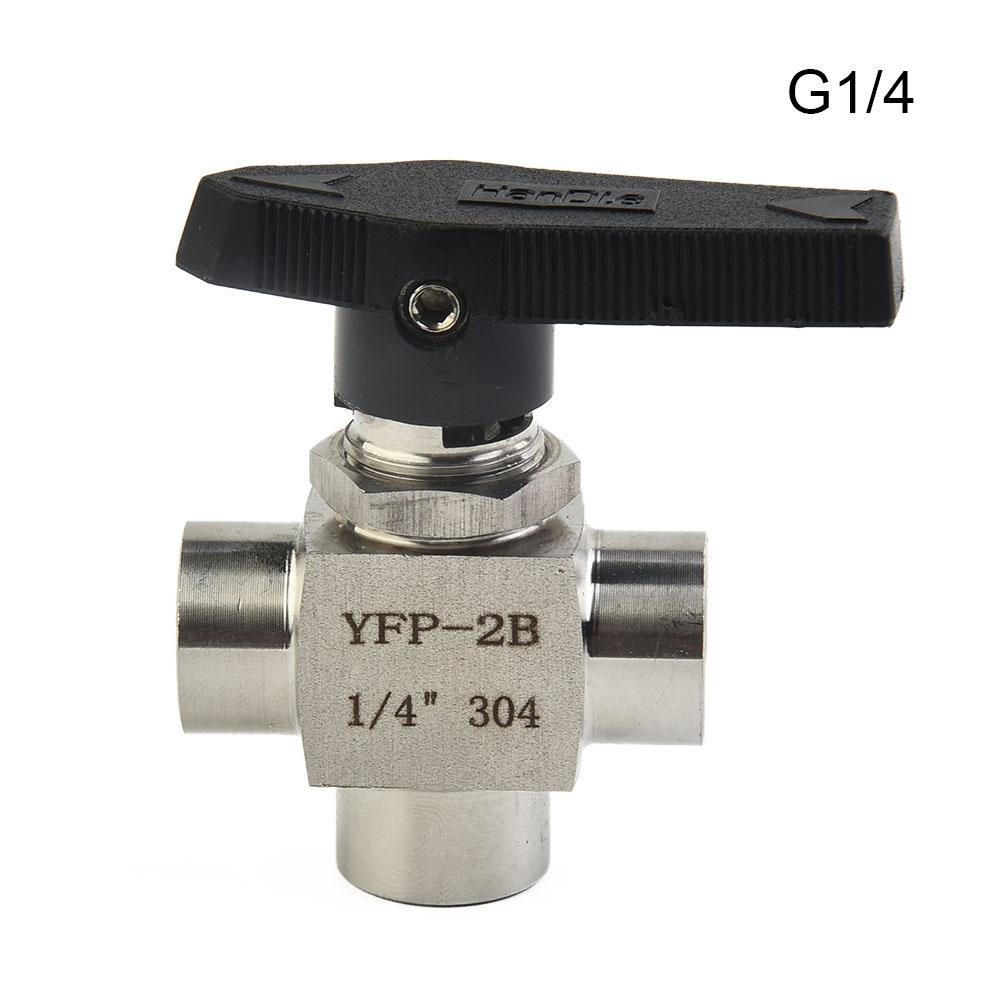 304 Stainless Steel Ball Valve G1/2 G1/4 High Pressure