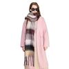 Winter Scarf Men Women Cashmere Warm Rainbow Hairy Pashmina Blanket Wraps Female Thick Soft Bufanda Tassel Shawl Poncho Echarpe