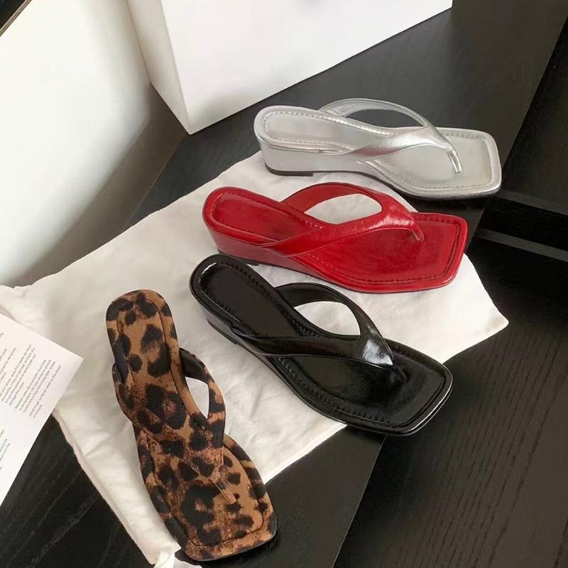 Pegged Heels Women's Shoes Platform Sandals
