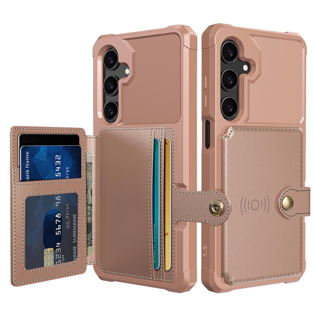 For Samsung Galaxy A26 5G Case with Card Holder PU Leather + TPU Phone Back Cover