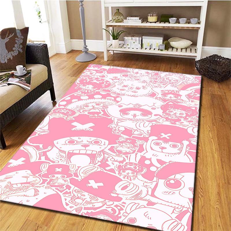 One Piece Tony Tony Chopper Carpet Rug For Living Room Bedroom Home Sofa Decoration,kids Play Nonslip Floor Mat