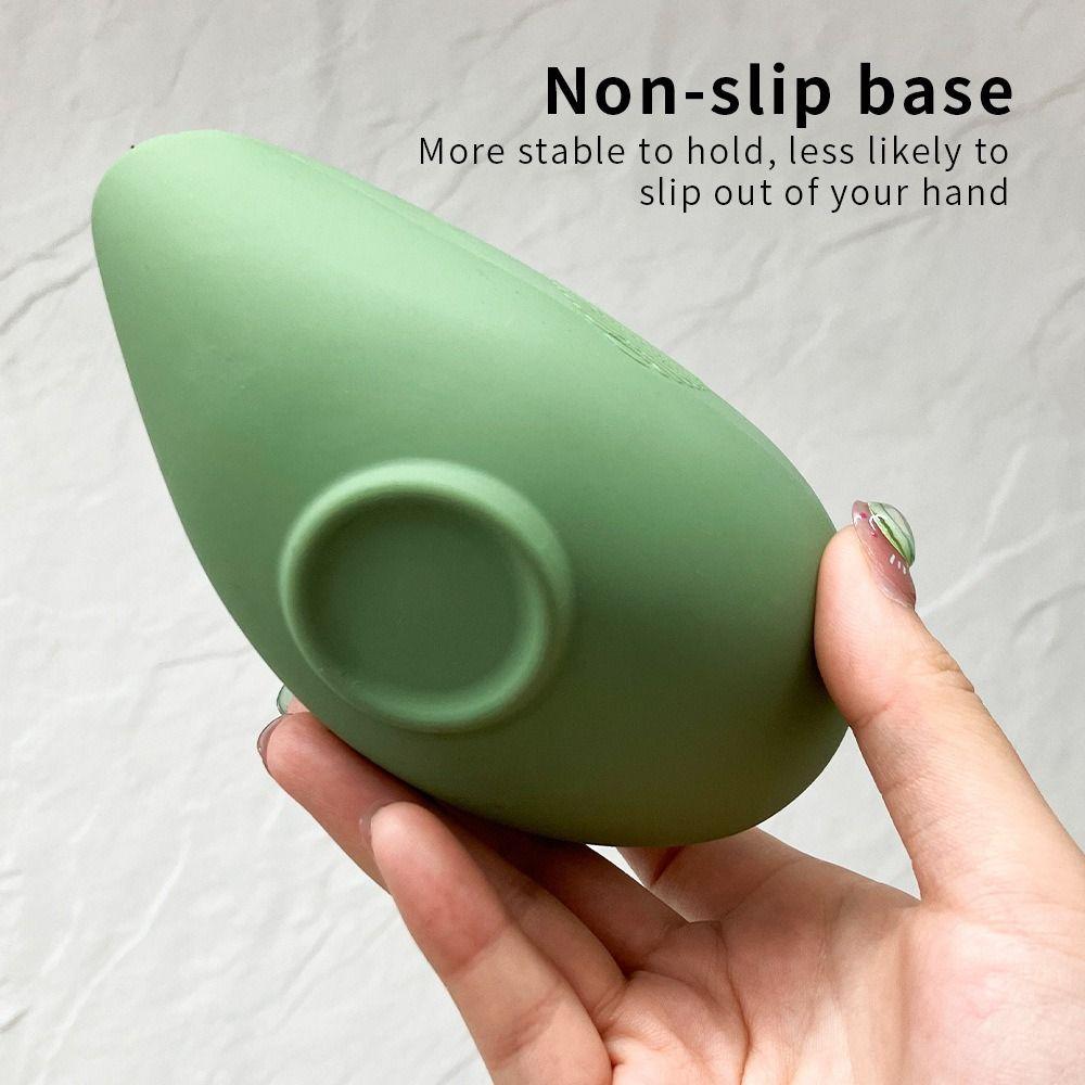 Shovel Design Coffee Bean Dosing Saucer Food Grade Bean Measuring Silicone Separator Tray Resilient Anti-fall Coffee Bean Spoon