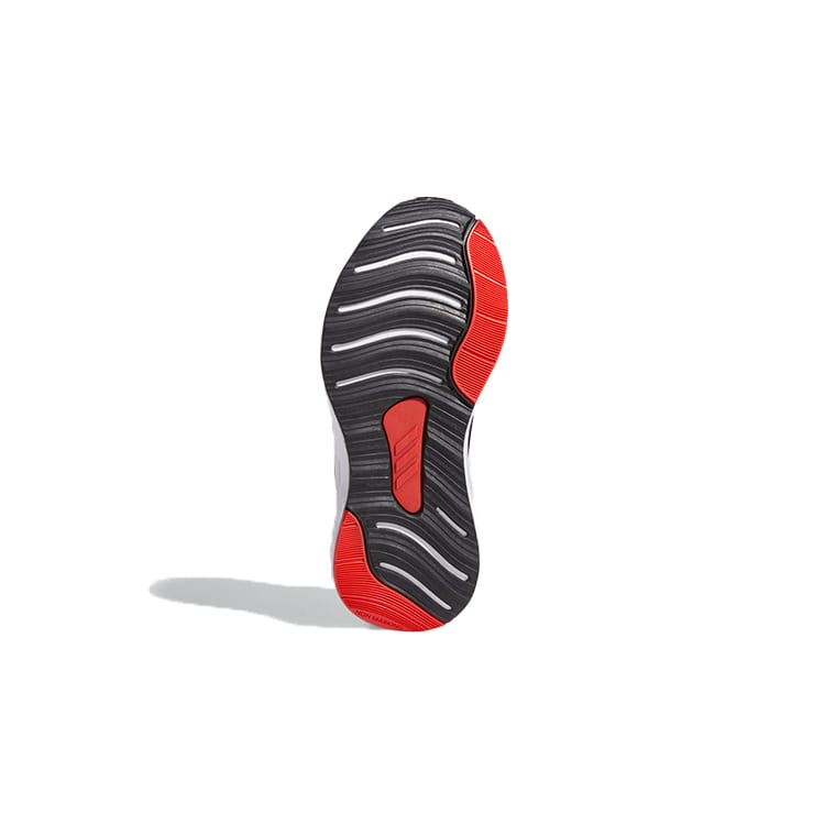 adidas Fortarun Breathable Low Top Kids' Running Shoes Black White Red Kids' FY7911