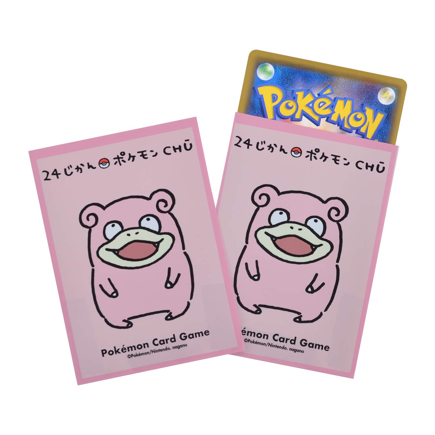 

Center Original Card Game Deck Shield Slowpoke Pokémon Pokémon 24-Hour Pokémon CHŪ розовый