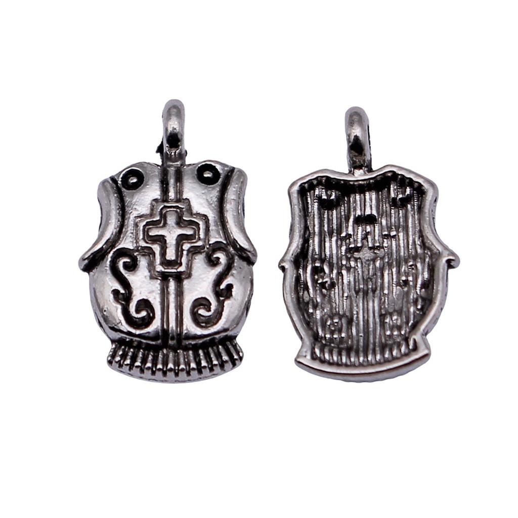 Vintage Cross Charms Multi Color Alloy Pendants For Religious Christian Jewelry