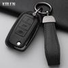 Genuine Leather Auto Key Fob Cover Case Housing Remote Fit For Vw Volkswagen Polo Tiguan Passat B5 B6 B7 Golf 4 5 6 Mk6 Jetta Lavida Fit For Skoda