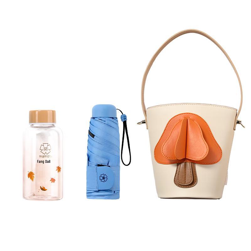 

Mamoru Mushroom Bag Set with Umbrella and Cold Cup