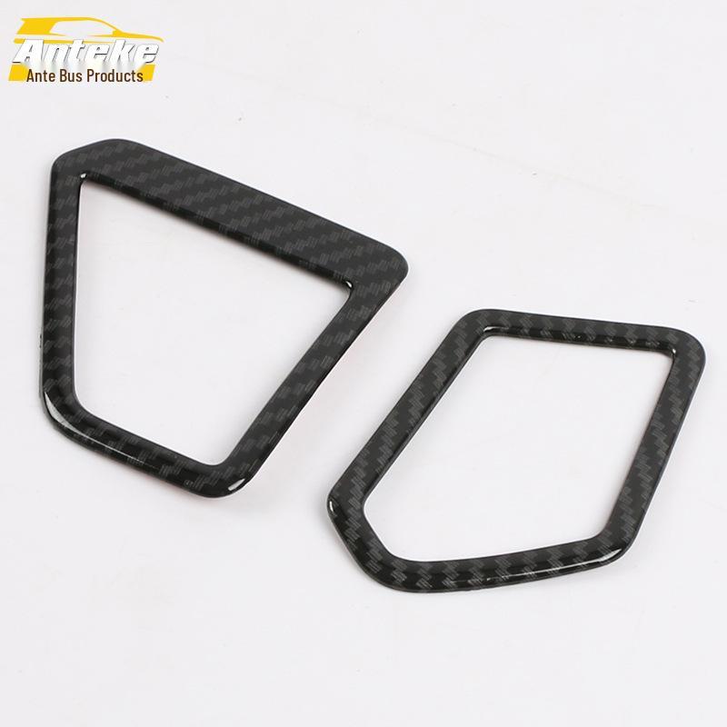Front Small Air Outlet Bright Ring Dashboard Decorative Frame for 20 Models of 3 Series Cars