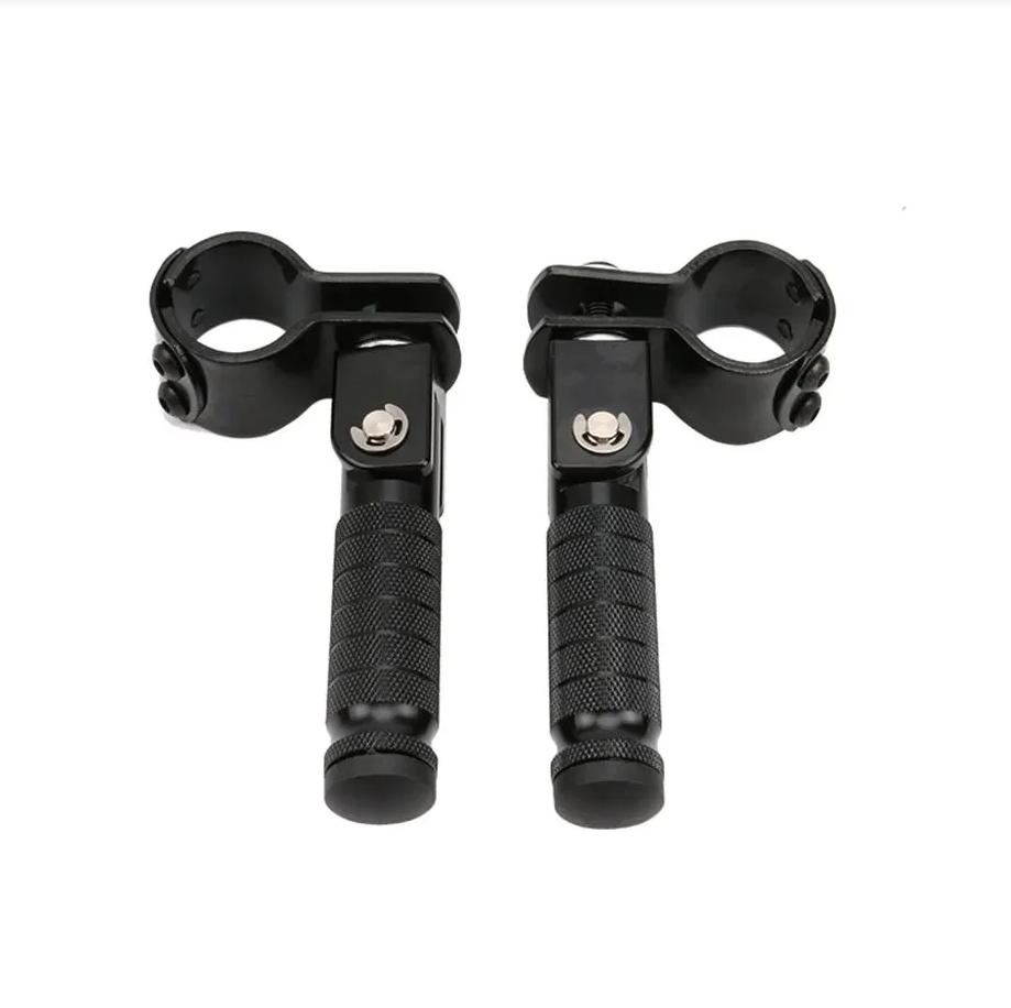 Motorcycle General Pedals Foot Electric Motor Foldable Pedal Pegs Child Pedal Folding Pedal For Scooter And Electric Motorcycle,2pcs.