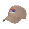 Baseball Cap Serbia Flag Cool Serbs Fans Wild Sun Shade Peaked Adjustable Outdoor Caps for Unisex Women