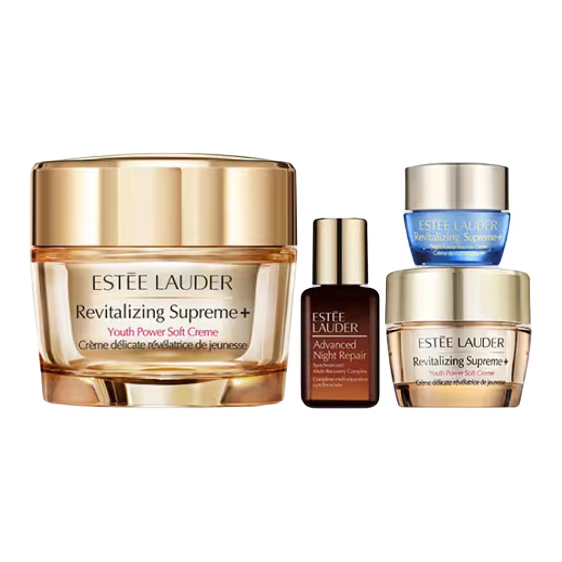 

ESTEE LAUDER Collagen Egg White Repairing Cream Lotion Skincare Sets Moisturizing And Hydrating Four Piece Set Gentle