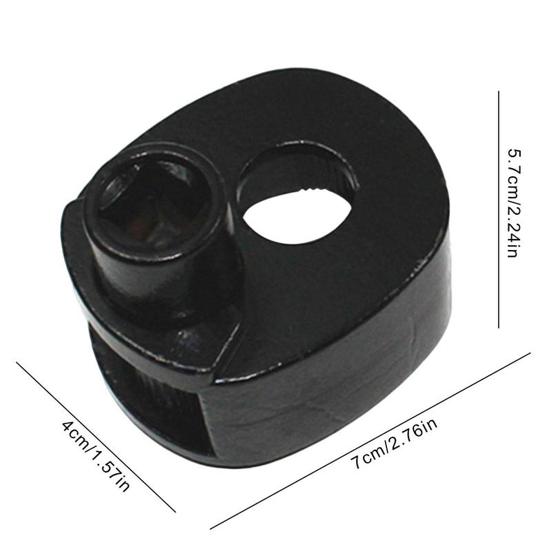 Universal Inner Tie Rod End Remover 27-42mm/1.1-1.7in Vanadium Steel Steering Rod Wrench Inner Tie Rod End Tool