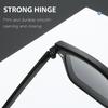 PC 5In 1 New Style Magnet Clip On Glasses Frame Trend Fishing Driving Sunglasses For Men Optical Computer Glasses UV400