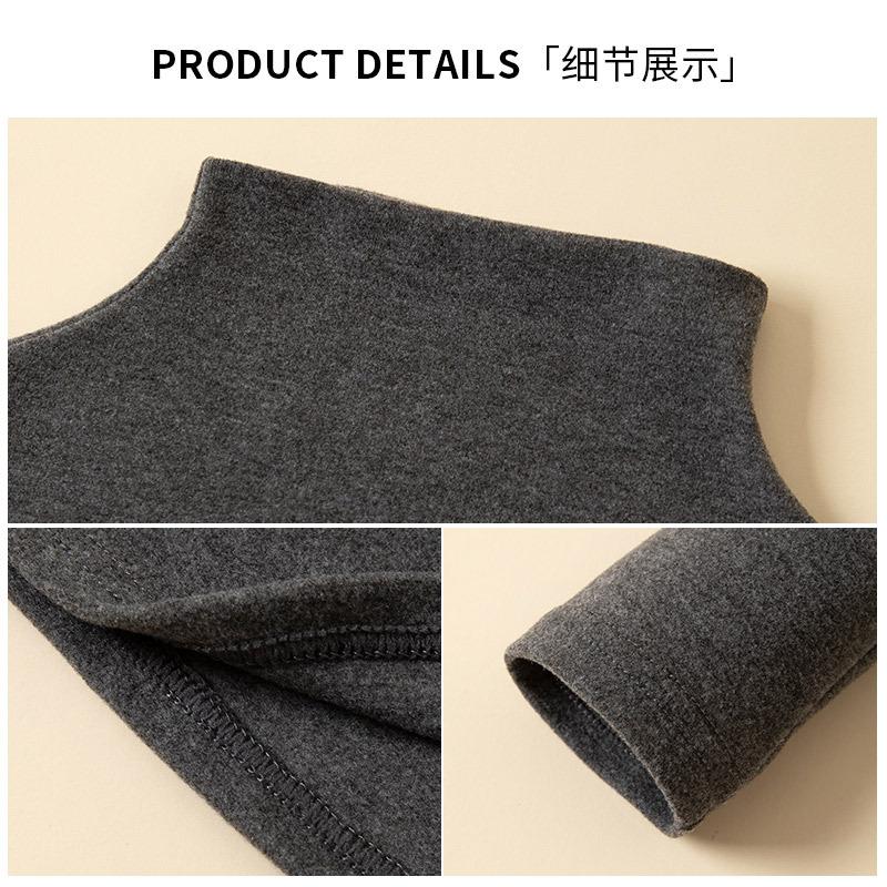 55 Lyocell semi-turtleneck women's season new warm and slim T-shirt