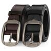 Men'S Leather Pin Buckle Belt Belt Casual Vintage Cowhide Belt