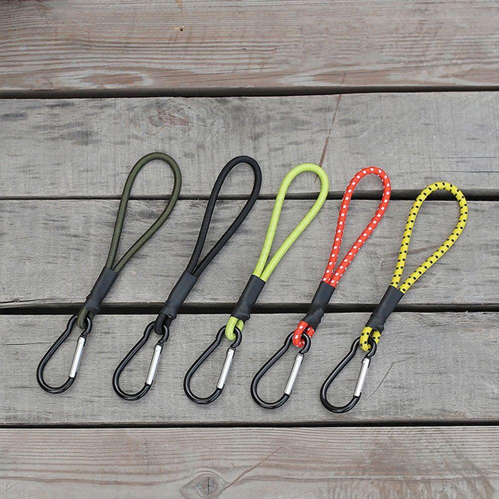 Wysokowytrzymała Elastyczna Linka Lateks+Żelazo Akcesoria Namiotowe Przenośny Hak do Namiotu Outdoor