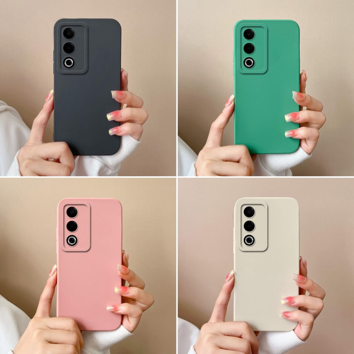 

Чехол для телефона OPPO Realme 12 13 PI Pro Plus A3X K12X Narzo 70 Pro с однотонным узором, тонкий, жидкий, силиконовый, противоскользящий, супер ударопрочный для OPPO Capas Oppo A3x 5G (India)