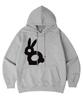 [Fleece-Lined/Non-Fleece-Lined] Rabbit Oversized Hoodie 10 Colors (D Type)