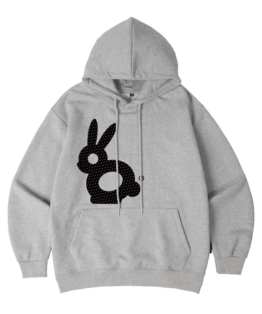 [Fleece-Lined/Non-Fleece-Lined] Rabbit Oversized Hoodie 10 Colors (D Type)