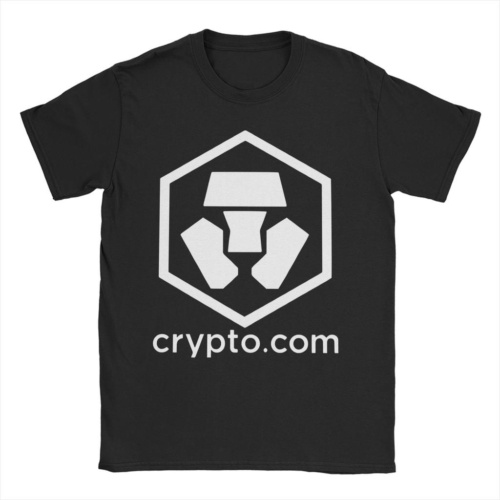 Coin cryptocurrency Logo T-Shirt Men Women  Vintage Cotton Tees O Neck Short Sleeve T Shirt Party Clothing