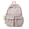 Schoolbag high value Mori small fresh plaid girl heart travel backpack Korean version ins style student party class backpack