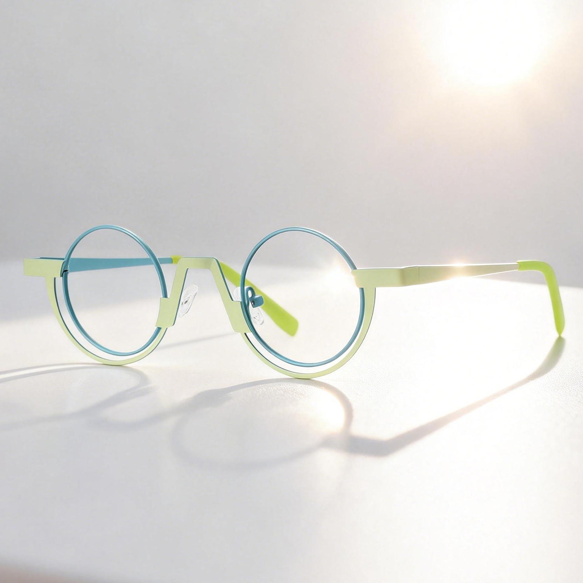 

Fashion Eyeglasses for Women Men Round Glasses Brand Design Glasses Frame High Quality Eyewear