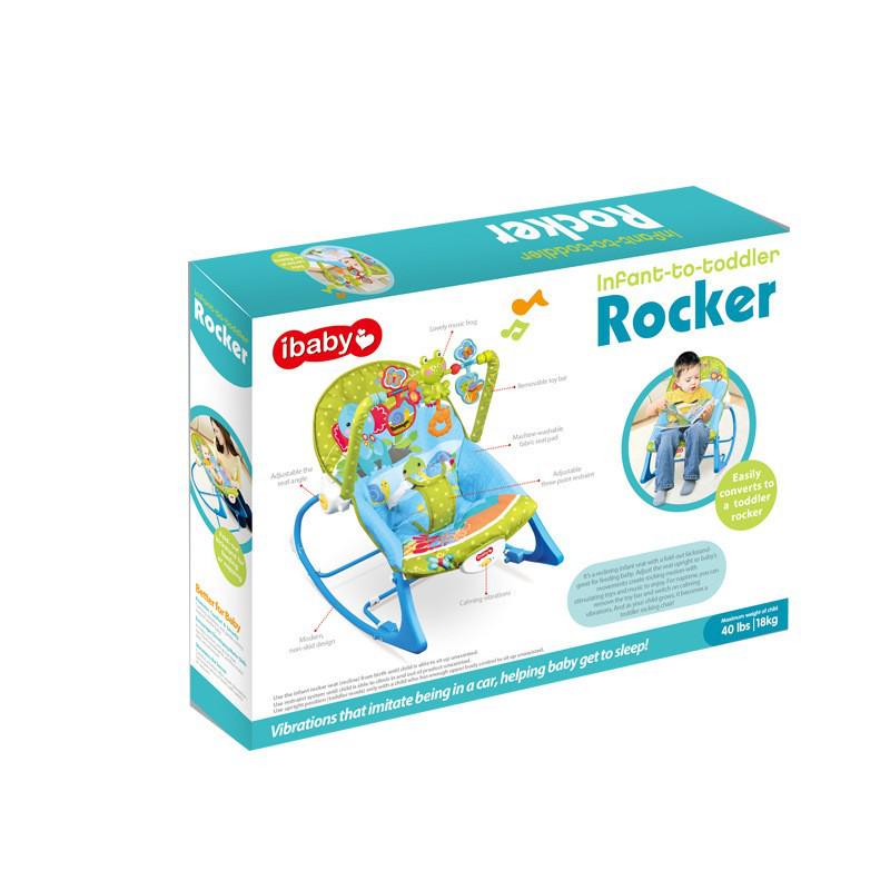 Baby Electric Rocking Chair with Music & Vibration Soothing Cradle Bed