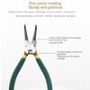 4Pcs Circlip Plier Set 7'' Long Nose Plier Staight Bent Plier Inner Outer Staight Bent Plier Retaining Snap Ring Remover Tool