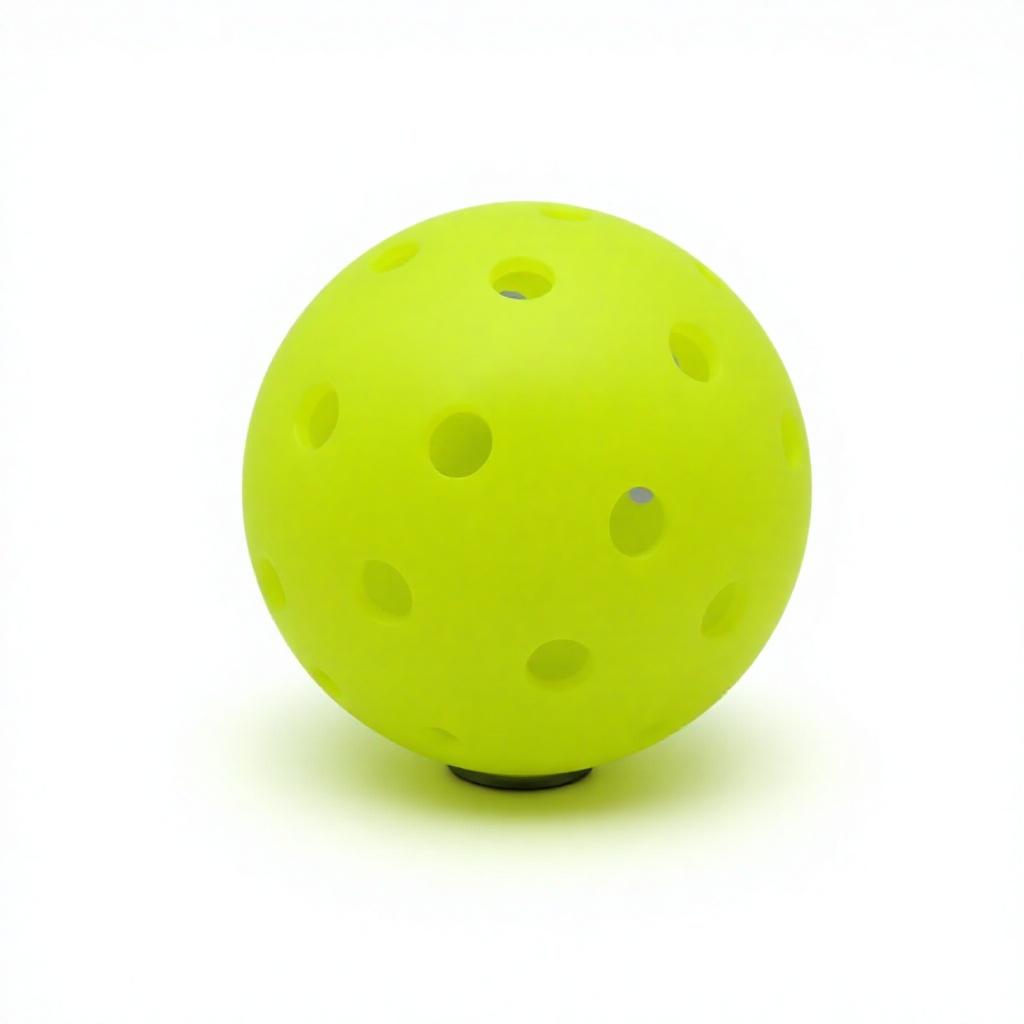 40-Hole Professional Training & Competition Pickleball Ball 74mm Diameter One-Piece Molded PE Rotomolded Available PE жёлтый
