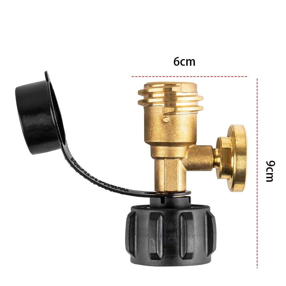 Digital Propane Tank Indicator Rust Proof RV Efficient Tank Propane Regulator RV Propane Tank Gauge for BBQ Grill RV Heater