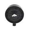 20mm Male Thread Air Filter Silencer Air Compressor Canister Filter Kit Muffler Plastic Replacement New Useful
