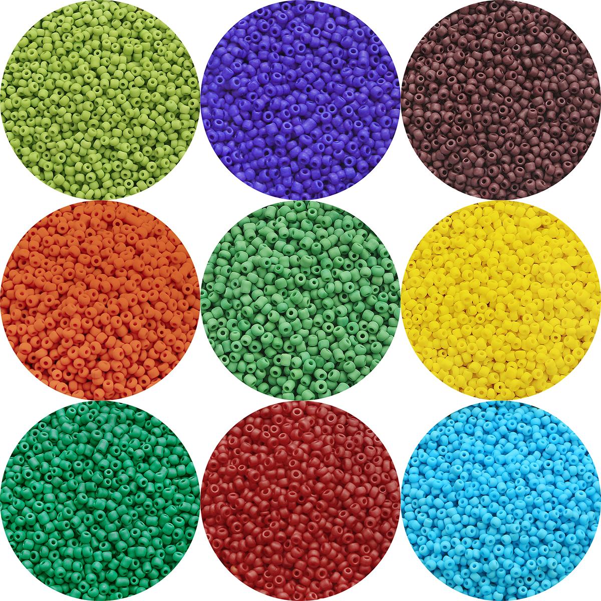 

700 шт 3 мм сплошной матовый стеклянный бисер «сделай сам» для изготовления ювелирных изделий, аксессуары