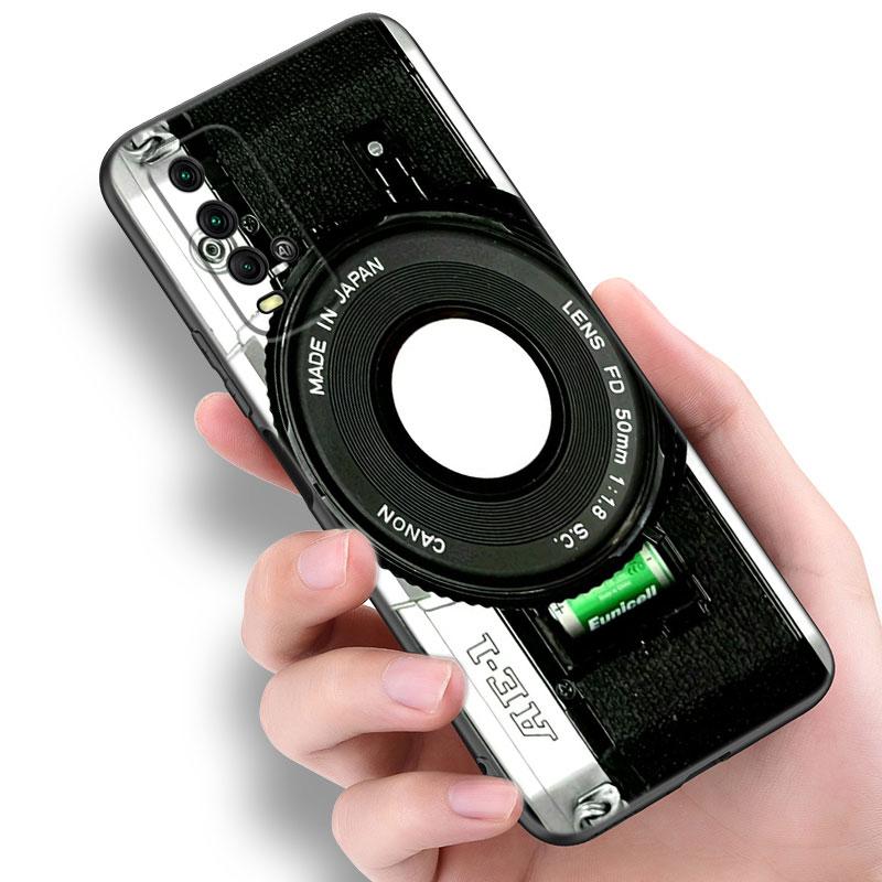 

Чехол для телефона с кассетой и радио для Xiaomi Redmi Note 5 6 9T K20 K40 K50 Pro 7A 8A 9A 9C 9i 10A 10C A1 S2 Мягкий черный чехол из ТПУ Redmi Note 6(Pro)