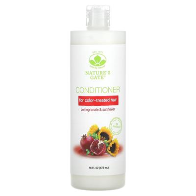 (Nature's Gate), Granatapfel & Sonnenblume Spülung, Für coloriertes Haar, 473 ml (16 Fl Oz)