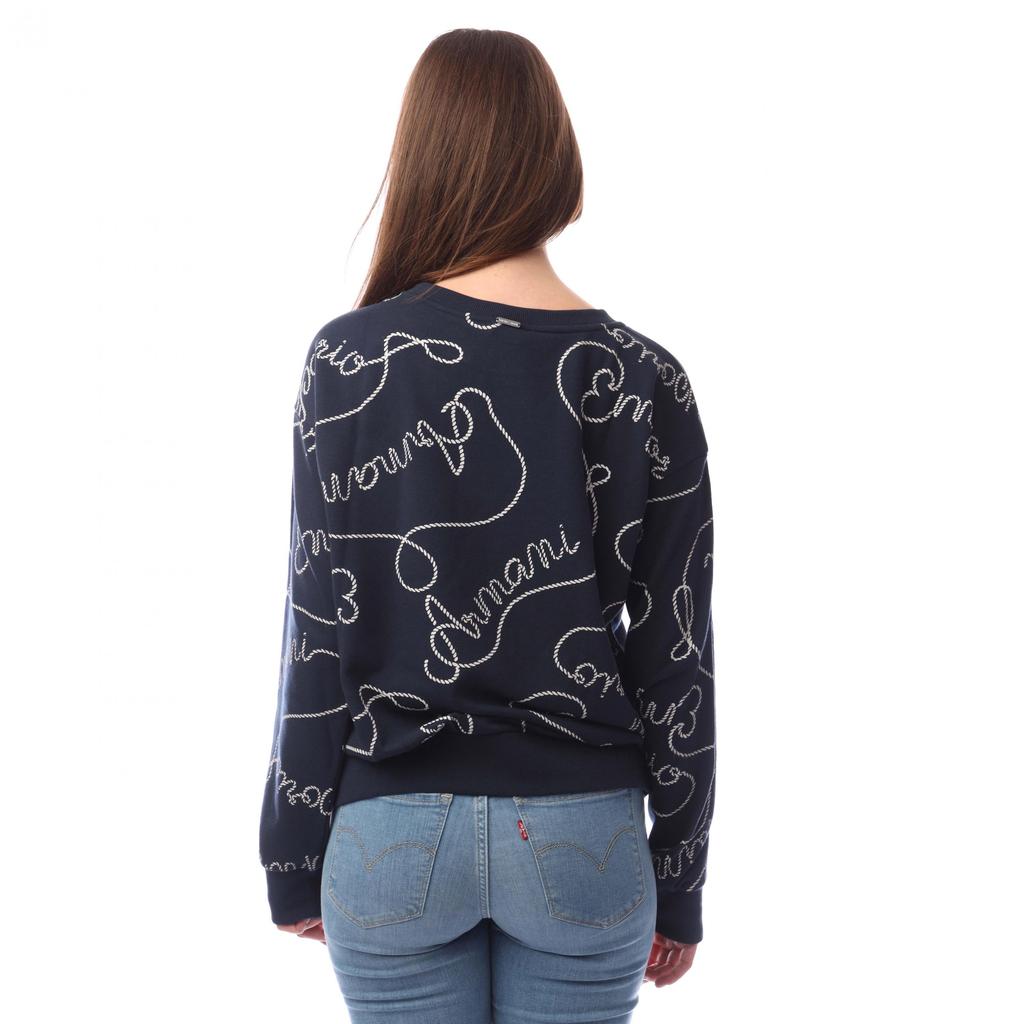 Emporio Armani Womens/Ladies Crew Neck Sweatshirt