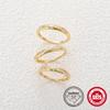Fashion Style S925 Sterling Silver Size Star Mozambican Diamond Women'S Wedding Ring Ring