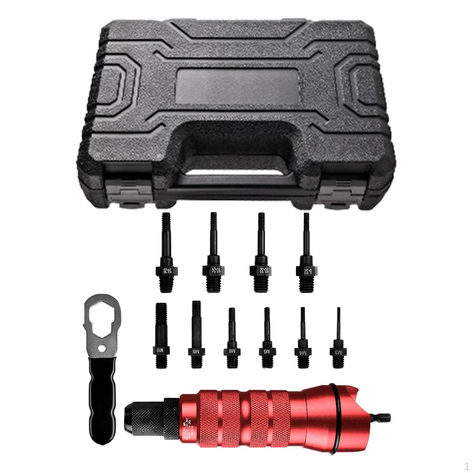 

Набор заклепок для дрели с ящиком для инструментов для обустройства дома