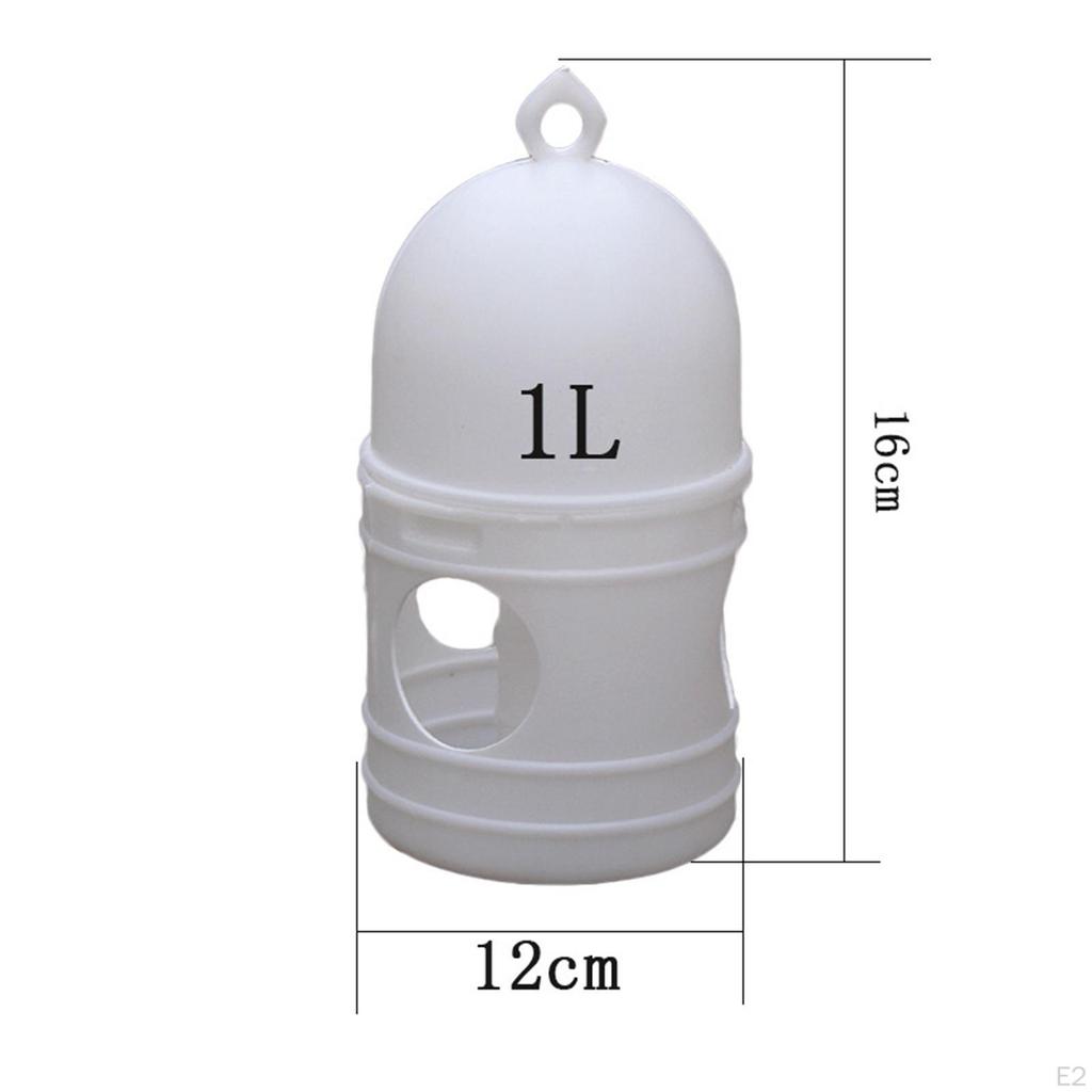 Water Dispenser Birds Waterer Container, Feeder for Zoo Home Feeding Supplies, Drinker