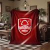Nottingham Forest Theme Fleece Blanket Cozy Soft Plush Blanket For Bedroom Couch Travel