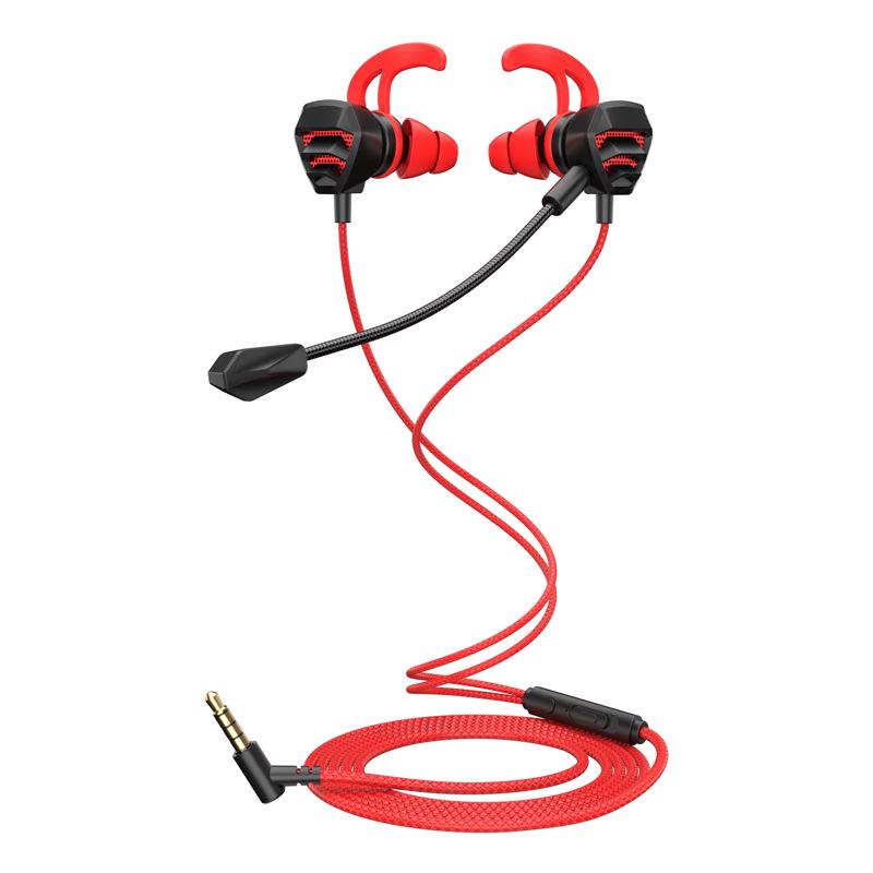 Cross-border Wired Gaming Earbuds with Mic for Mobile, PC & PUBG